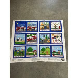 Me And My Big Ideas, Fabric Book Panel, 2004, VIP by Cranston, ~ 250604-WH 710